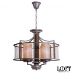 Подвесная люстра Parter LOFT1933-4P